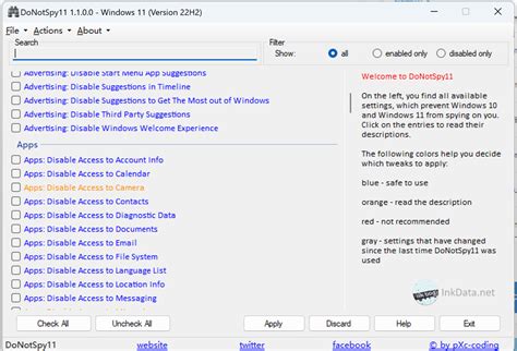 Download DoNotSpy11 v1.2.1 (2025)